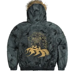 Jacken*Fucking Awesome Savie Hooded Bomber Jacket Black