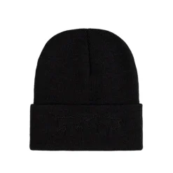 Beanies*Fucking Awesome Drip Embroidered Beanie Black
