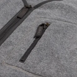 Crewnecks*Gramicci Fleece Cardigan Zip-Up Heather Charcoal