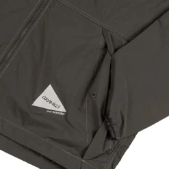 Jacken*Gramicci x And Wander Brushed Nylon Jacket Charcoal