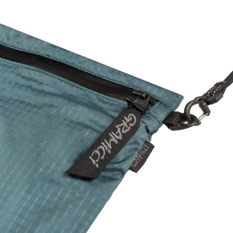Taschen*Gramicci x And Wander Nylon Sacoche Blue Green