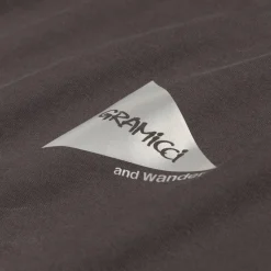 T-Shirts*Gramicci x And Wander Tech Rugby Shirt Charcoal