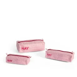Aufbewahrung*HAY Candy Mono Wash Bag Light Pink