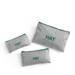 Aufbewahrung*HAY Candy Mono Wash Bag Grey