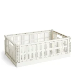 Aufbewahrung*HAY Colour Crate Large Off White