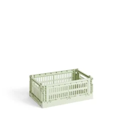Aufbewahrung*HAY Colour Crate Small Mint