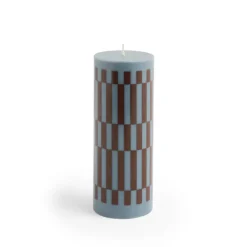 Kerzen & Raumdüfte*HAY Column Candle-Small Anthrachite/Bordeaux