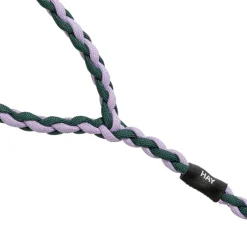 Hundezubehör*HAY Dogs Leash Braided Lavender / Green