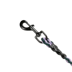 Hundezubehör*HAY Dogs Leash Braided Lavender / Green