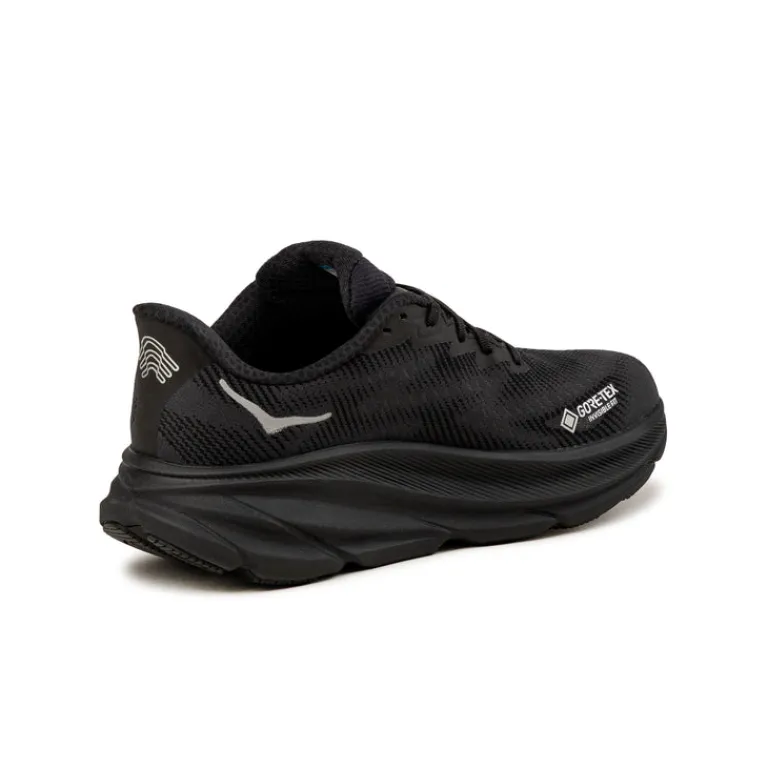Wasserdichte Sneaker|Laufschuhe*HOKA Clifton 9 GTX Black / Black
