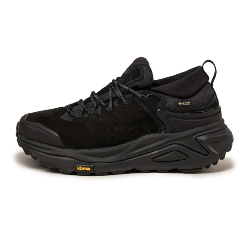 Leder Sneaker|Wasserdichte Sneaker*HOKA Kaha 3 Low GTX Black / Black