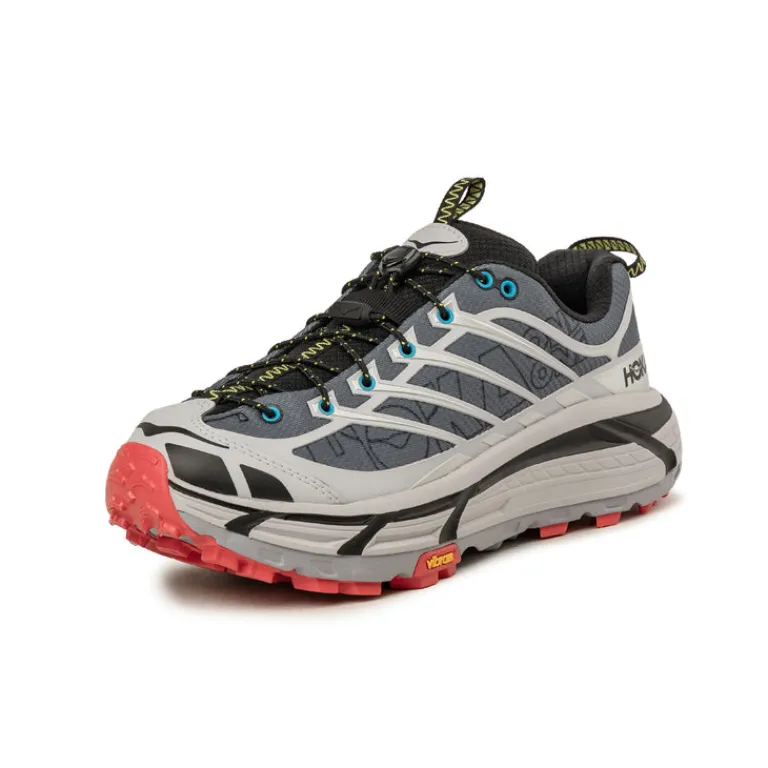 Vegane Sneaker|Outdoor Sneaker*HOKA Mafate Three2 Ash Grey / Outer Orbit