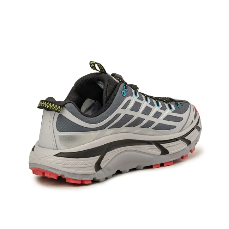 Vegane Sneaker|Outdoor Sneaker*HOKA Mafate Three2 Ash Grey / Outer Orbit