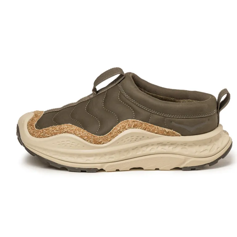 Leder Sneaker|Chunky Sneaker*HOKA Ora Primo Antique Olive / Oat Milk