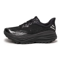 Leder Sneaker|Chunky Sneaker*HOKA Stinson 7 Black / Black