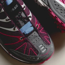 Leder Sneaker|Outdoor Sneaker*HOKA Stinson Evo OG Aubergine / Fuchsia / Anthracite