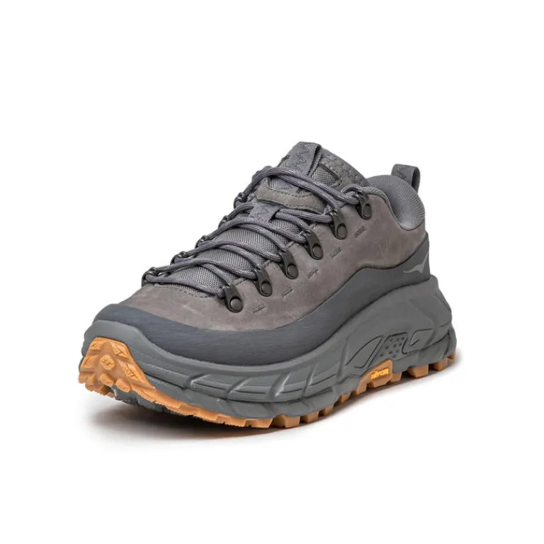 Leder Sneaker|Outdoor Sneaker*HOKA Tor Summit Asteroid / Satellite Grey