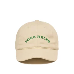 Caps & Bucket Hats*IDEA Yoga Helps Cap Beige / Green
