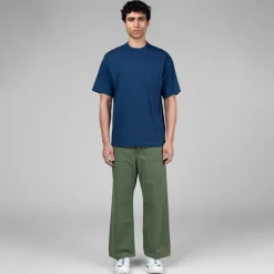 Hosen*Jeanerica Genua Worker Chino Chevron Green