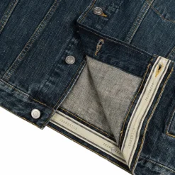 Jacken*Jeanerica Joe Denim Jacket Dark Blue Righe