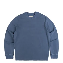 T-Shirts*Jeanerica Leo Long-sleeve Washed Adriatic Blue