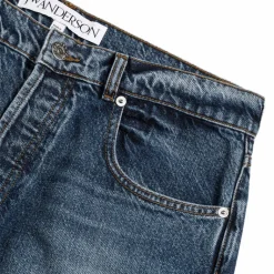 Hosen*JW Anderson 5 Pocket Straight Leg Trousers Mid Blue