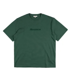 T-Shirts*JW Anderson Logo Embroidery T-Shirt Dark Green