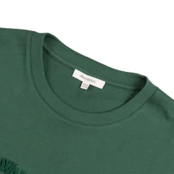 T-Shirts*JW Anderson Logo Embroidery T-Shirt Dark Green