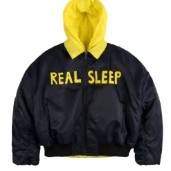 Jacken*JW Anderson Real Sleep Bomber Jacket Navy / Yellow