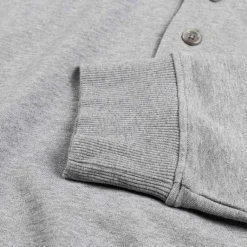 Crewnecks*JW Anderson Rugby Polo Mid Grey Melange