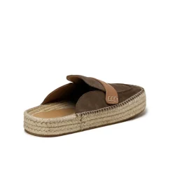 Leder Sneaker*JW Anderson Suede Espadrille Loafer Mule Taupe