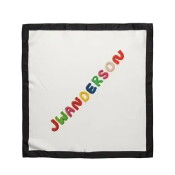 Schals*JW Anderson 60 x 60 Scarf Off White / Black
