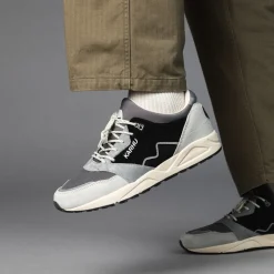 Leder Sneaker|Retro Runner*Karhu Aria 95 Dawn Blue / Jet Black