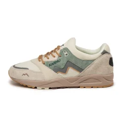 Leder Sneaker|Retro Runner*Karhu Aria 95 Turtledove / Iceberg Green
