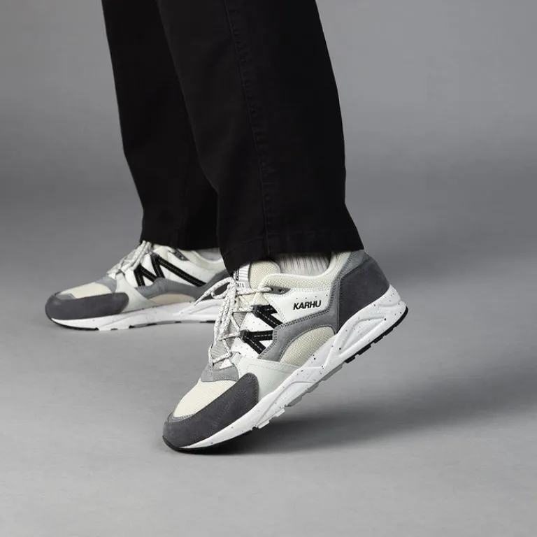 Leder Sneaker|Outdoor Sneaker*Karhu Fusion 2.0 Limestone / Jet Black