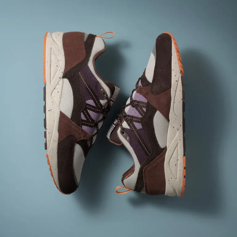 Leder Sneaker|Outdoor Sneaker*Karhu Fusion 2.0 Maroon / Chocolate Torte
