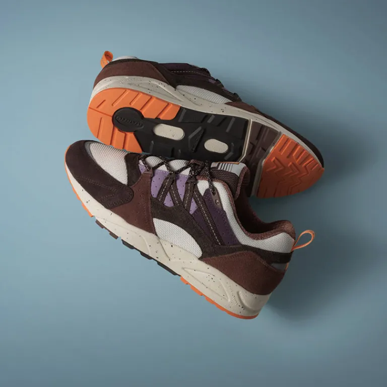 Leder Sneaker|Outdoor Sneaker*Karhu Fusion 2.0 Maroon / Chocolate Torte