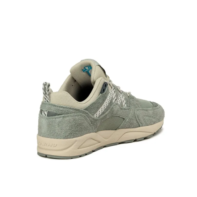 Leder Sneaker*Karhu Fusion 2.0 Aqua Gray / Blanc De Blanc