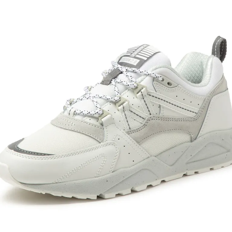 Leder Sneaker|Weiße Sneaker*Karhu Fusion 2.0 *Legend Pack* Bright White / Foggy Dew