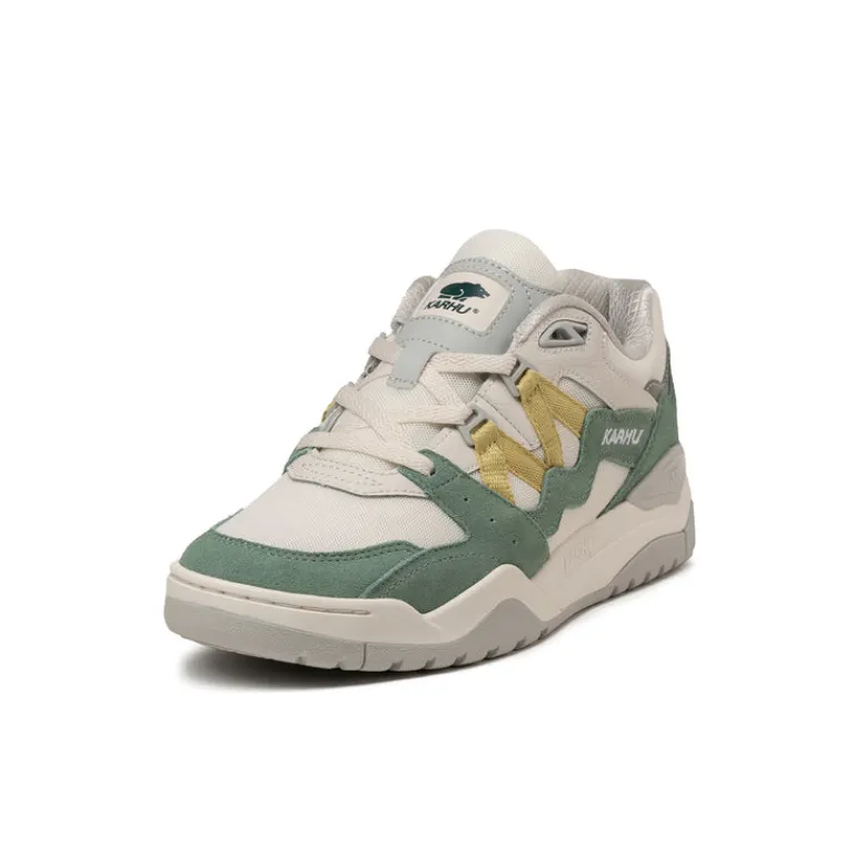 Leder Sneaker*Karhu Fusion XT Iceberg Green / Dusty Yellow
