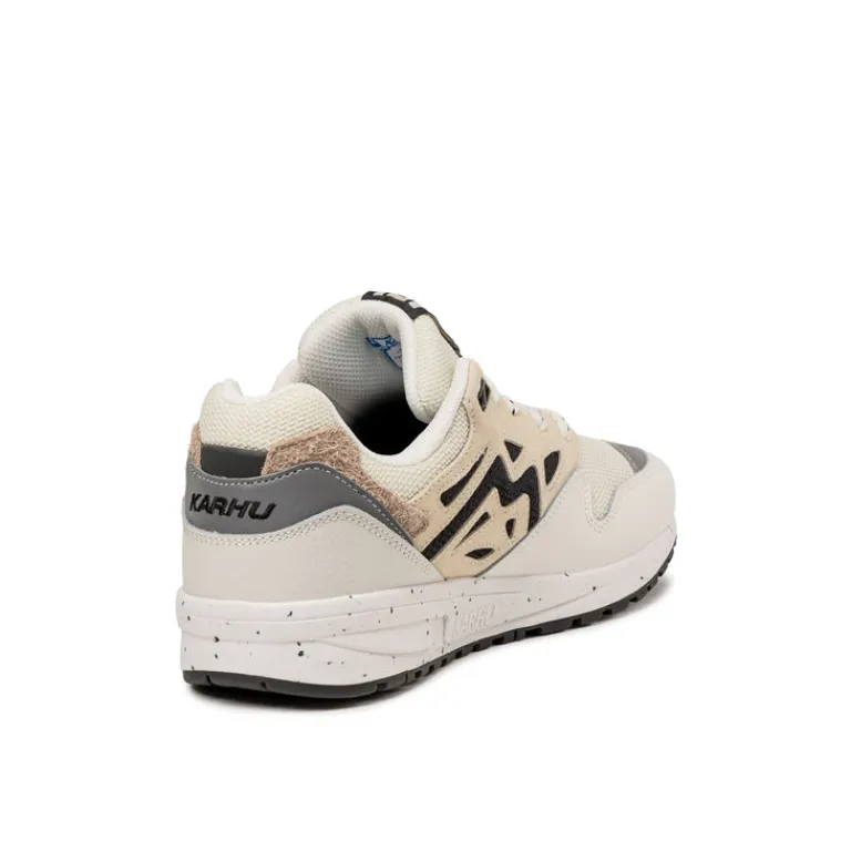 Leder Sneaker|Retro Runner*Karhu Legacy 96 Blanc de Blanc / Wood Ash