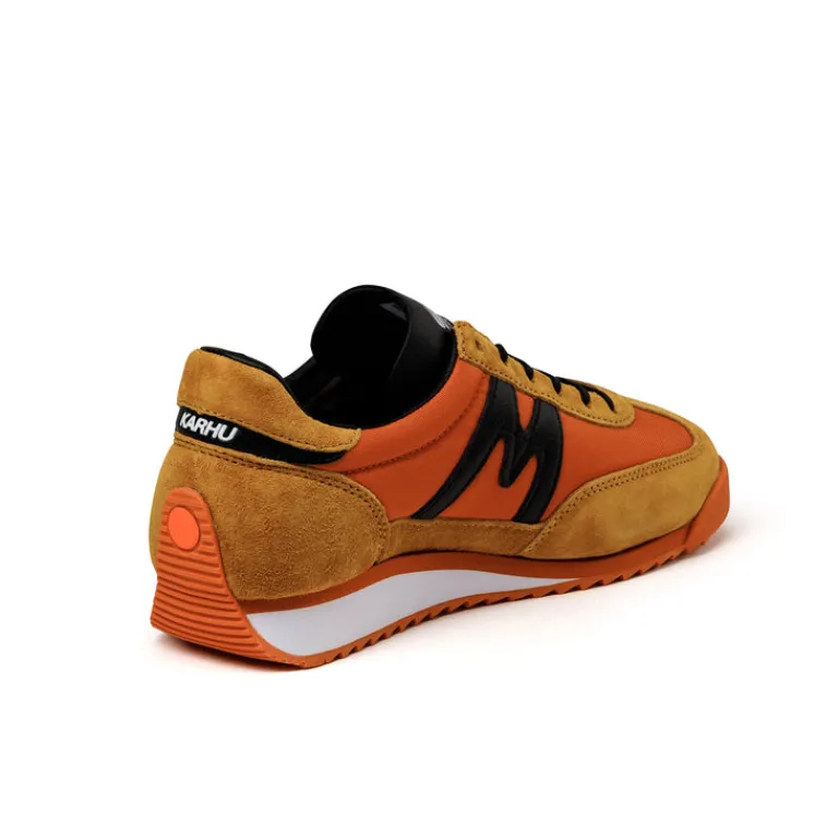 Leder Sneaker*Karhu Mestari Control Jaffa Orange / Black