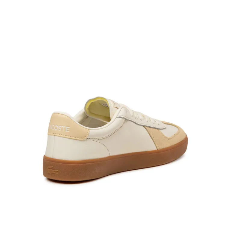 Leder Sneaker|Terrace Casual Sneaker*Lacoste Baseshot Pro W Light Yellow / Gum
