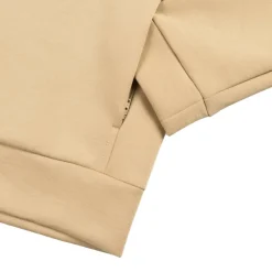 Crewnecks*Lacoste French Made Zipped Sweatshirt Beige