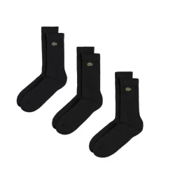 Socken*Lacoste High Cut Socks 3-Pack Black