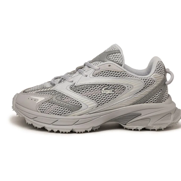 Leder Sneaker|Retro Runner*Lacoste L003 Neo Light Grey / Grey