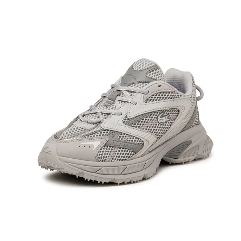 Leder Sneaker|Retro Runner*Lacoste L003 Neo Light Grey / Grey