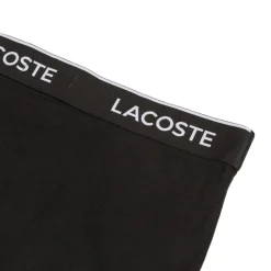 Pyjamas & Unterwäsche*Lacoste 3-Pack Stretch Cotton Boxer Briefs Black