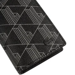Taschen*Lacoste The Blend Compact Monogram Billfold Monogram Noir Gris
