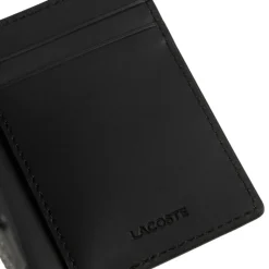 Taschen*Lacoste The Blend Compact Monogram Billfold Monogram Noir Gris
